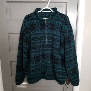 Vintage half-zip fleece